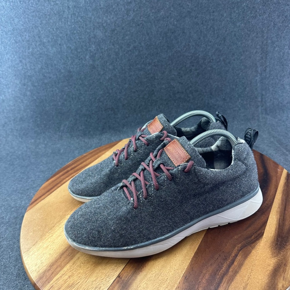 Pendleton Mens Wool Blend Low Top Sneakers Charcoal Grey PMF19L06-034 Size 8.5 - Picture 5 of 12